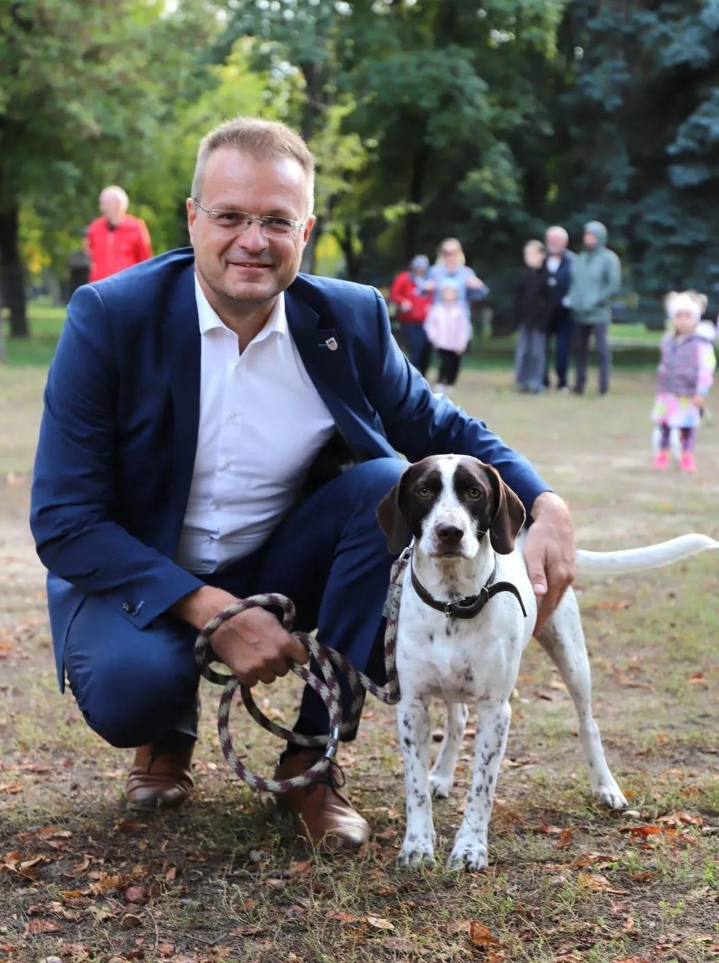 Igor Petrovčik v parku