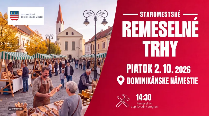 Staromestské remeselné trhy pokračujú na Dominikánskom