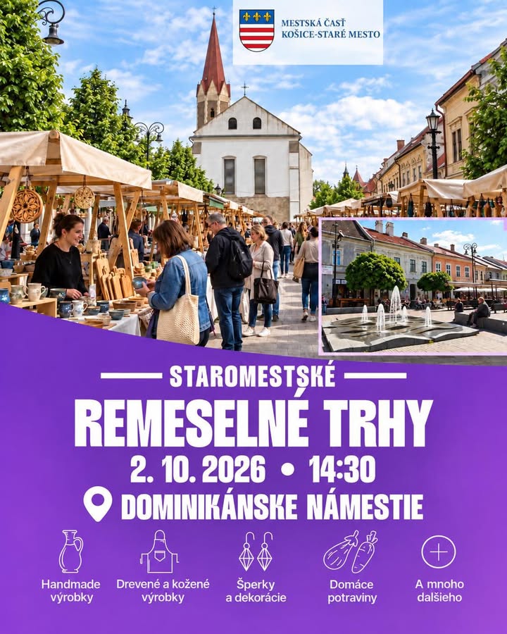 💜 STAROMESTSKÉ REMESELNÉ TRHY 💜