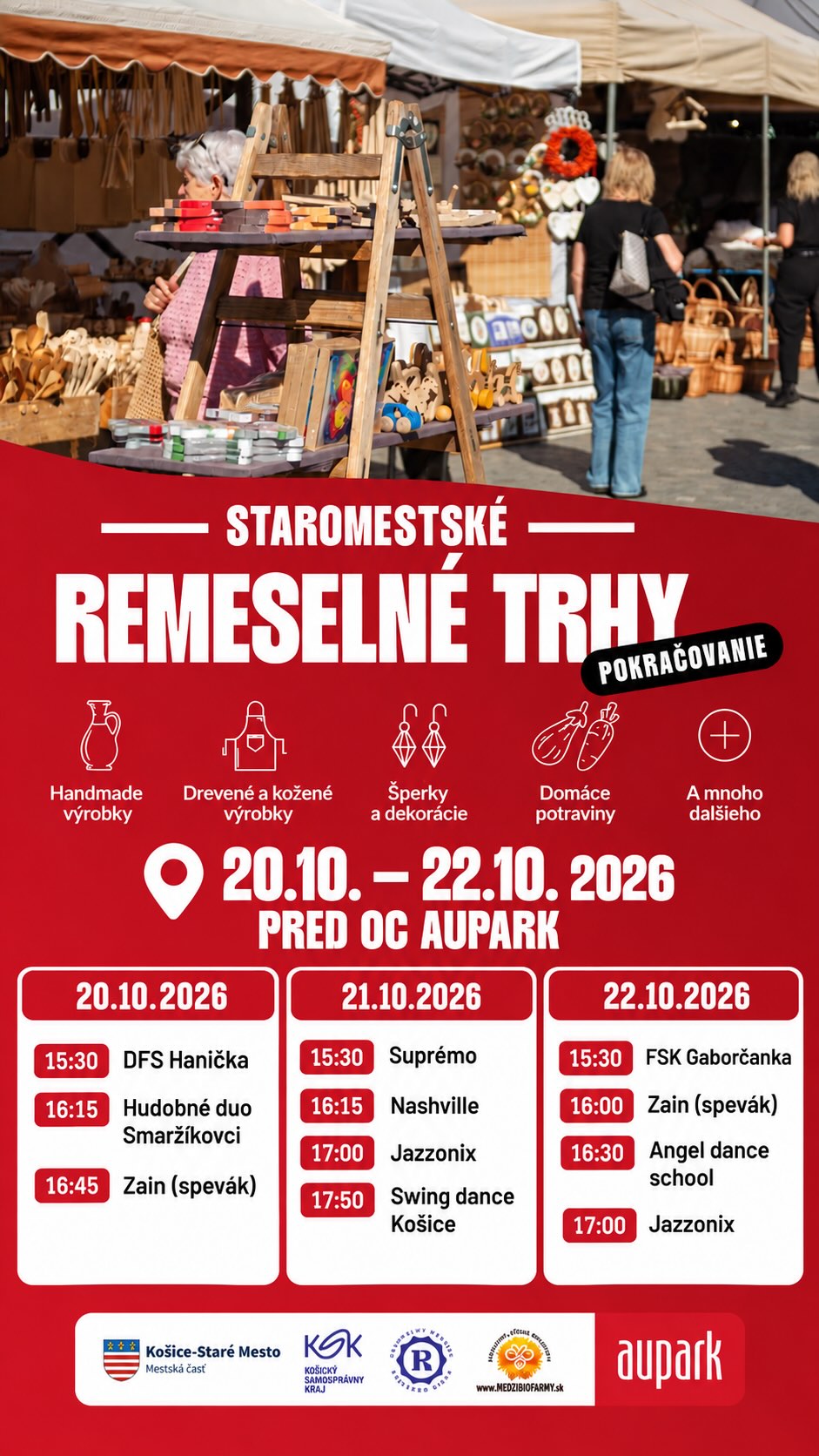 Ďakujeme všetkým za krásnu kultúrnu vložku na prvom dni Pokračovania Staromestkých reme…